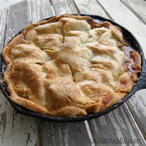 pioneer woman skillet apple pie